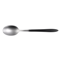 Coffee Spoon - GAYA Exeter handle grey-black all satin